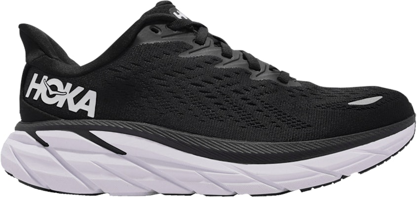 (女性款)HOKA One One 克里夫頓 8 寬楦 '黑白' 1121375-BWHT Buy (女性款)HOKA One One 克里夫頓 8 寬楦 '黑白' 1121375-BWHT