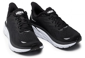 (W) HOKA Clifton 8 Wide 'Hitam Putih' 1121375-BWHT Lookbook (W) HOKA Clifton 8 Wide 'Hitam Putih' 1121375-BWHT