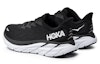 Shop (W) HOKA Clifton 8 Wide 'Hitam Putih' 1121375-BWHT