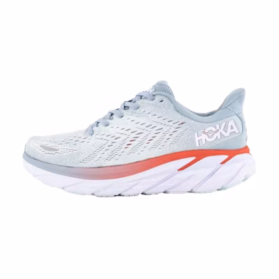 (W) HOKA Clifton 8 Wide 'Blue Fog Plein Air'