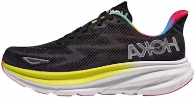 (Women) HOKA Clifton 9 'Black Rainbow' 1127896-BAAB (Women) HOKA Clifton 9 'Black Rainbow' 1127896-BAAB