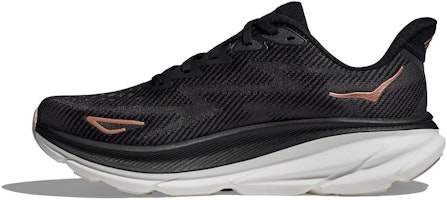 (Women) HOKA Clifton 9 'Black Rose Gold' 1127896-BRGL (Women) HOKA Clifton 9 'Black Rose Gold' 1127896-BRGL