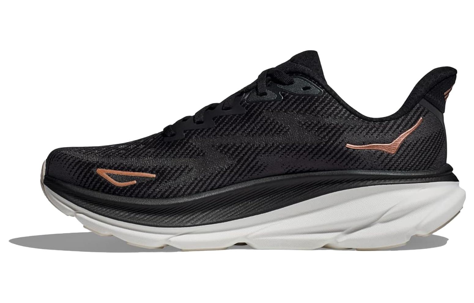 (Women) HOKA Clifton 9 'Black Rose Gold' 1127896-BRGL