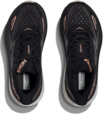 (W) HOKA Clifton 9 'Hitam Rose Gold' 1127896-BRGL Lookbook (W) HOKA Clifton 9 'Hitam Rose Gold' 1127896-BRGL
