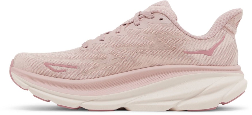 (W) HOKA Clifton 9 'Pale Mauve' Wanita Lelaki Kasut Larian Sneaker 1127896-PMPW Lookbook (W) HOKA Clifton 9 'Pale Mauve' Wanita Lelaki Kasut Larian Sneaker 1127896-PMPW