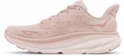 Lookbook (W) HOKA Clifton 9 'Pale Mauve' Wanita Lelaki Kasut Larian Sneaker 1127896-PMPW
