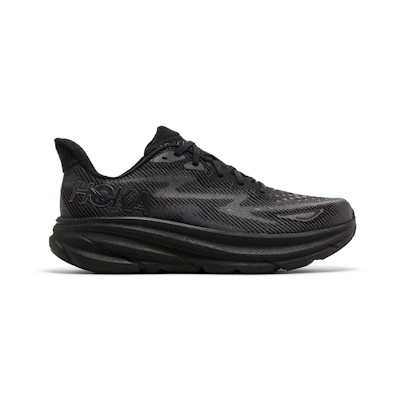 (W) HOKA Clifton 9 'Triple Black'