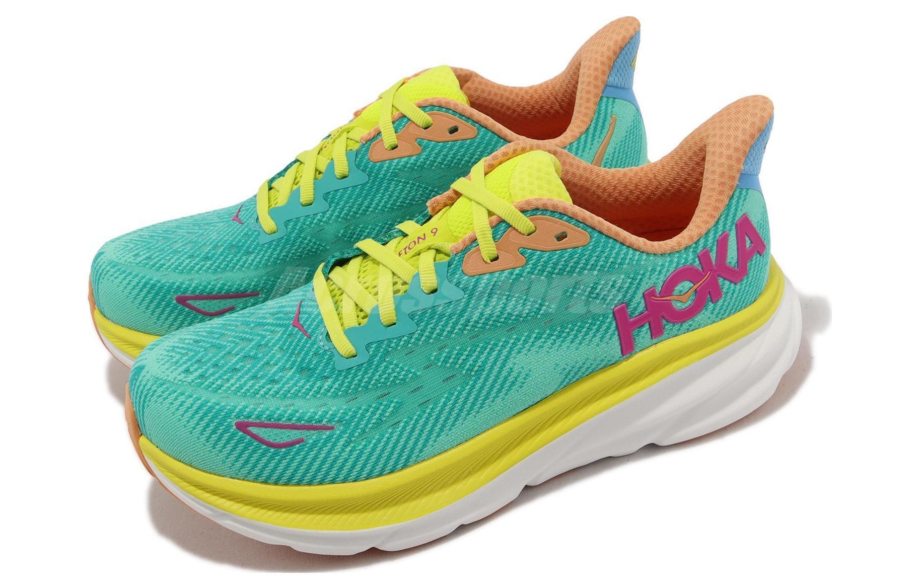 Lookbook (W) HOKA Clifton 9 Wide 'Keramik Evening Primrose' 1132211-CEPR