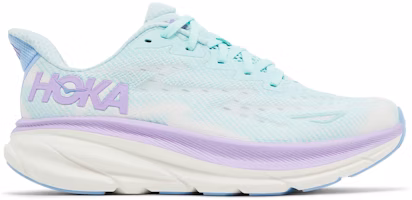 (Women) HOKA Clifton 9 Wide 'Sunlit Ocean Lilac Mist' 1132211-SOLM (Women) HOKA Clifton 9 Wide 'Sunlit Ocean Lilac Mist' 1132211-SOLM
