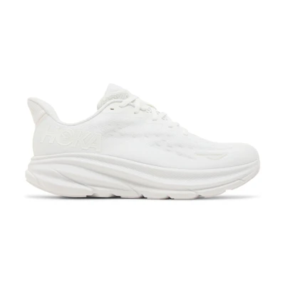 (W) HOKA Clifton 9 Wide 'Triple White'