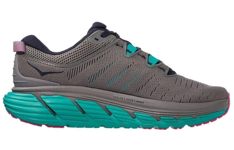 Order HOKA ONE ONE Gaviota 3 舒適透氣 低幫運動跑步鞋 女款 灰藍拼色