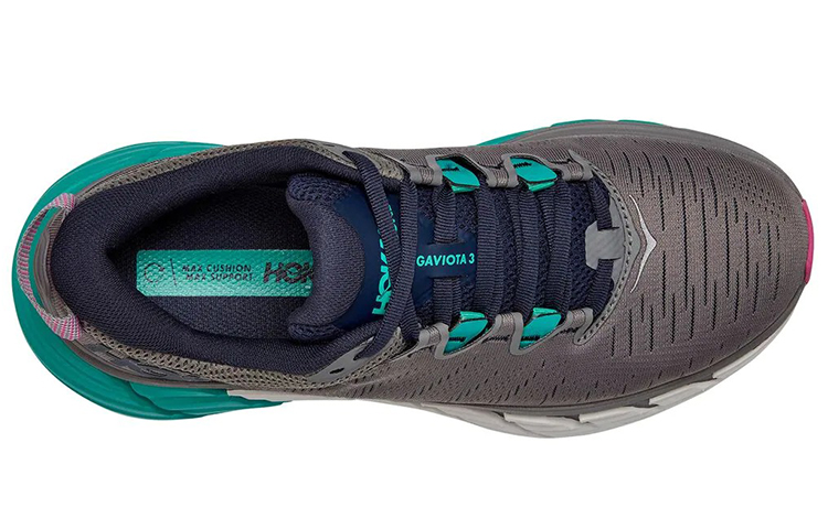 Lookbook HOKA ONE ONE Gaviota 3 舒適透氣 低幫運動跑步鞋 女款 灰藍拼色