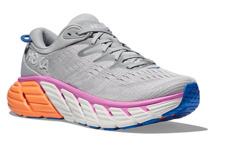 Lookbook HOKA ONE ONE Gaviota 4 減震防滑耐磨 低筒 跑步鞋 女款 灰色