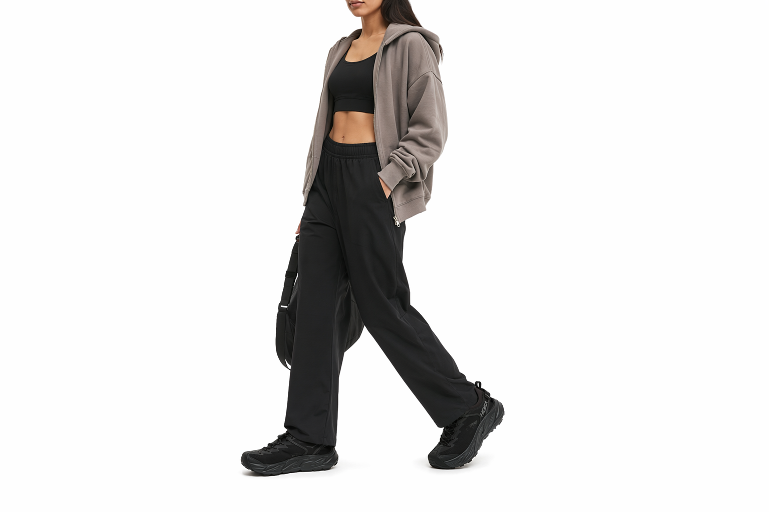 Order (女款) HOKA Hopara 2 涼鞋 '全黑' 1147670-BBLC