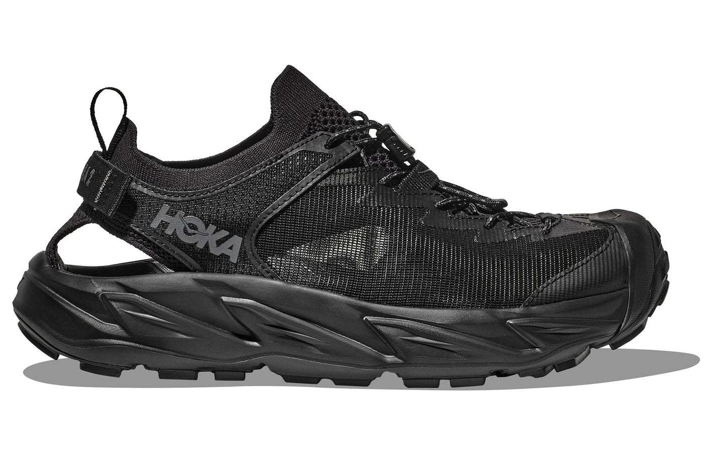Lookbook (女款) HOKA Hopara 2 涼鞋 '全黑' 1147670-BBLC