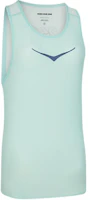 (Women) HOKA Lightweight Breathable Running Tank Top Azure Blue. 1151082 (Women) HOKA Lightweight Breathable Running Tank Top Azure Blue. 1151082