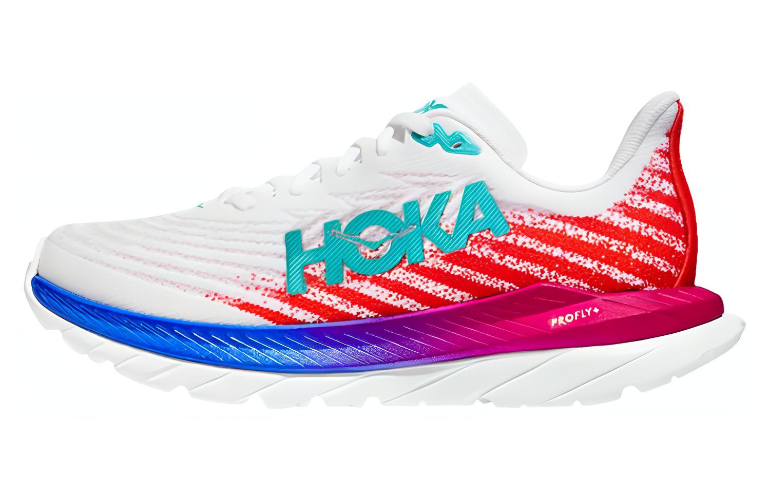 (Women) HOKA Mach 5 'White Flame' 1127894-WFM