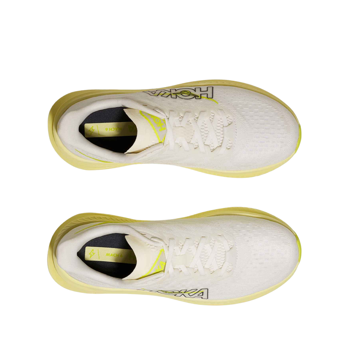 Order (Women) HOKA Mach 6 'White Neon Citrus' 1147810-WNH