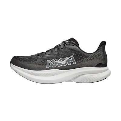 (W) HOKA Mach 6 Wide 'Black White'