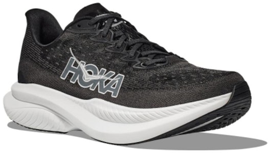 (W) HOKA Mach 6 Wide 'Hitam Putih' 1147834-BWHT Shop (W) HOKA Mach 6 Wide 'Hitam Putih' 1147834-BWHT