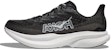 (W) HOKA Mach 6 Lebar 'Hitam Putih' 1147834-BWHT