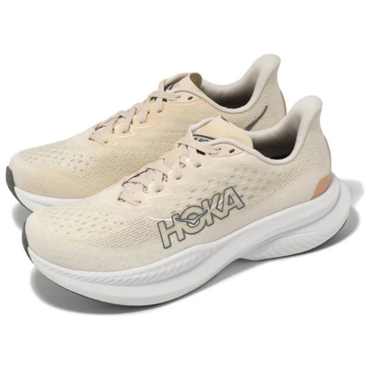 Lookbook (W) HOKA Mach 6 Lebar 'Eggnog Vanilla' 1147834-EGV