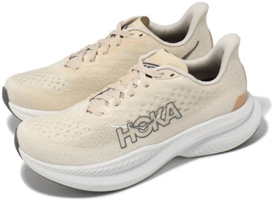 (Women) HOKA Mach 6 Wide 'Eggnog Vanilla' 1147834-EGV Lookbook (Women) HOKA Mach 6 Wide 'Eggnog Vanilla' 1147834-EGV