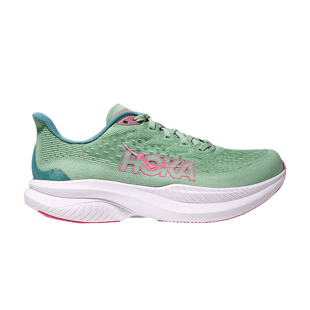 (Women) HOKA Mach 6 Wide 'Jadeite Alpine Blue' 1147834-JTL