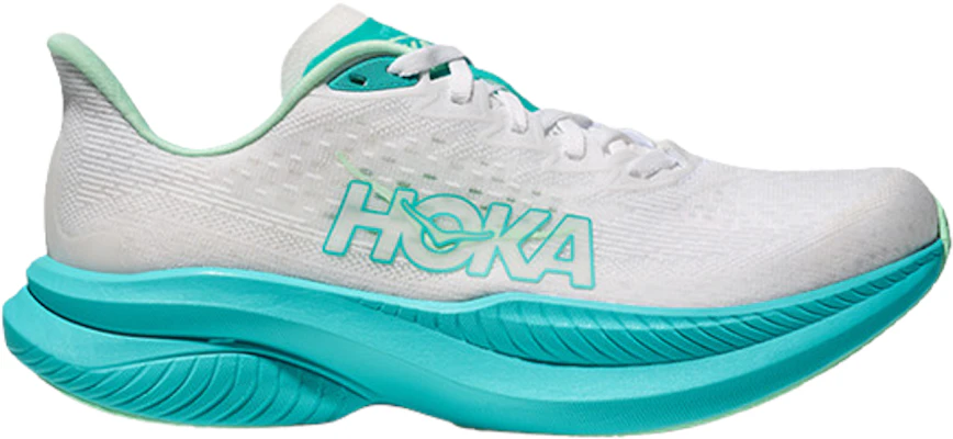 (Women) HOKA Mach 6 Wide 'White Cielo Blue' 1147834-WTCL Buy (Women) HOKA Mach 6 Wide 'White Cielo Blue' 1147834-WTCL