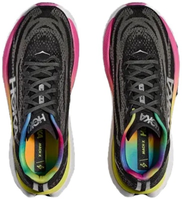 (W) HOKA Mach X 'Pelangi Hitam' 1141451-BKSV Details for (W) HOKA Mach X 'Pelangi Hitam' 1141451-BKSV