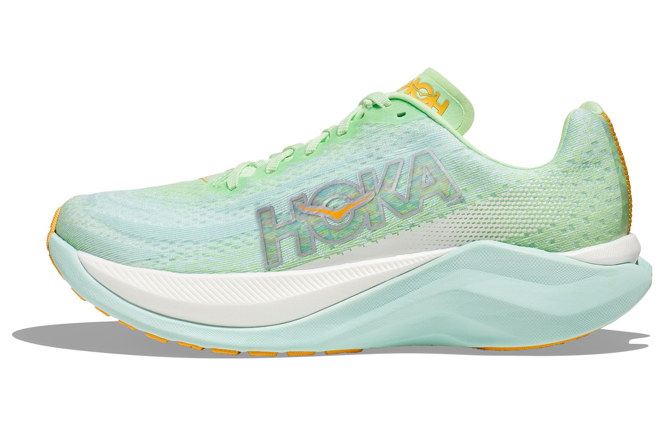 (Women) HOKA Mach X 'Lime Glow' 1141451-LGSO