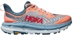 (W) HOKA Mafate Speed 4 'Papaya Real Teal' Lelaki Wanita Kasut Lari 1131056-PPYR