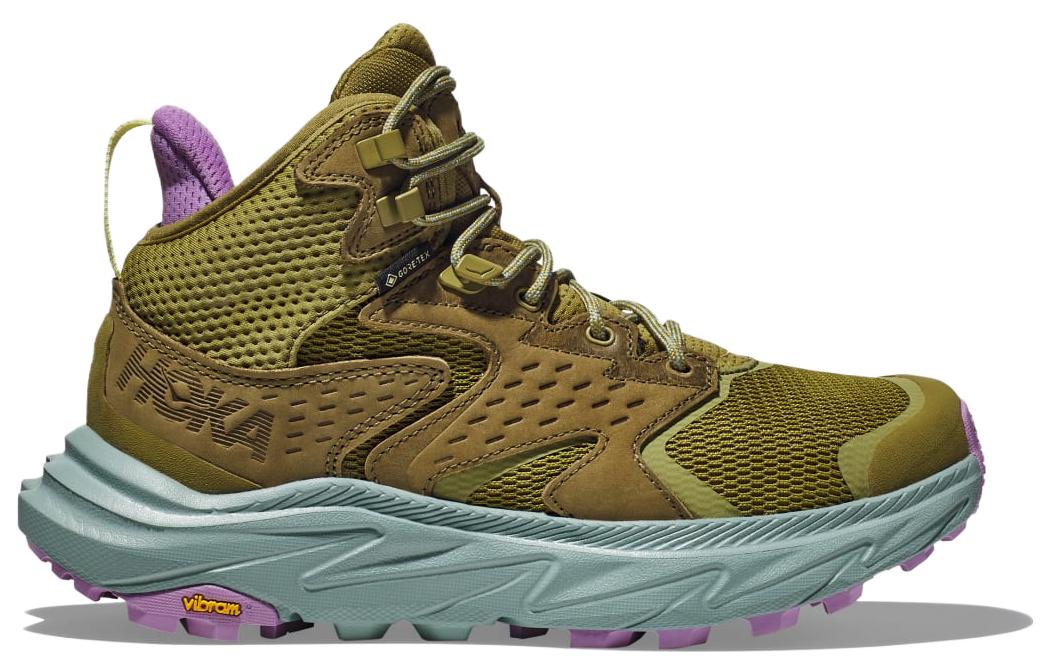 Order HOKA ONE ONE Anacapa 2 Mid GTX 舒適百搭 高幫 戶外功能鞋 女款 苔蘚綠