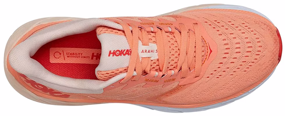(W) HOKA ONE ONE Arahi 5 ''Cantaloupe Silver Peony'' Dames Hardloopschoenen 1115012-CSPY Lookbook (W) HOKA ONE ONE Arahi 5 ''Cantaloupe Silver Peony'' Dames Hardloopschoenen 1115012-CSPY