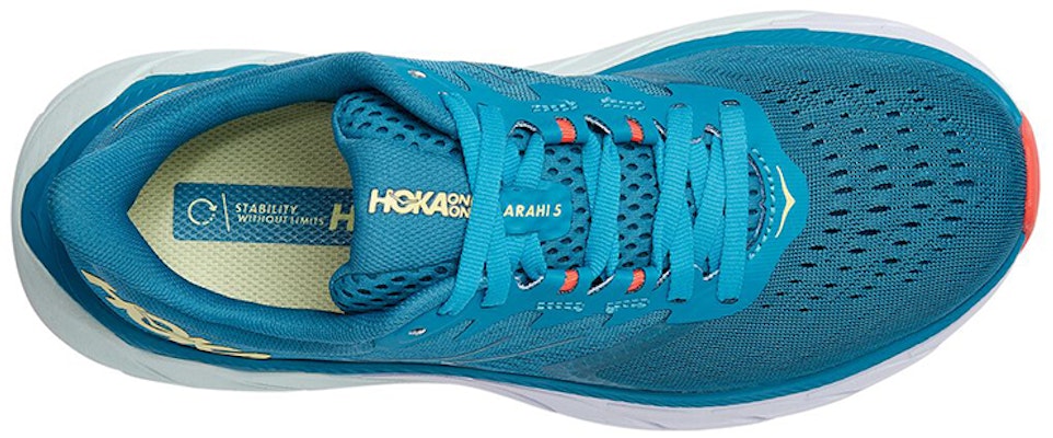 (W) HOKA ONE ONE Arahi 5 'Biru Mosaic Hijau Luminary' 1115012-MBLGR Lookbook (W) HOKA ONE ONE Arahi 5 'Biru Mosaic Hijau Luminary' 1115012-MBLGR