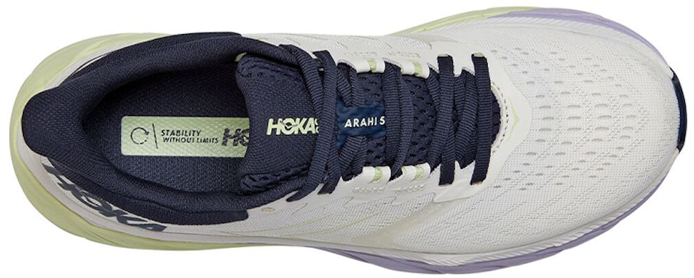 (W) HOKA ONE ONE Arahi 5 'Blanco Azul' 1115012-BDBOS Lookbook (W) HOKA ONE ONE Arahi 5 'Blanco Azul' 1115012-BDBOS