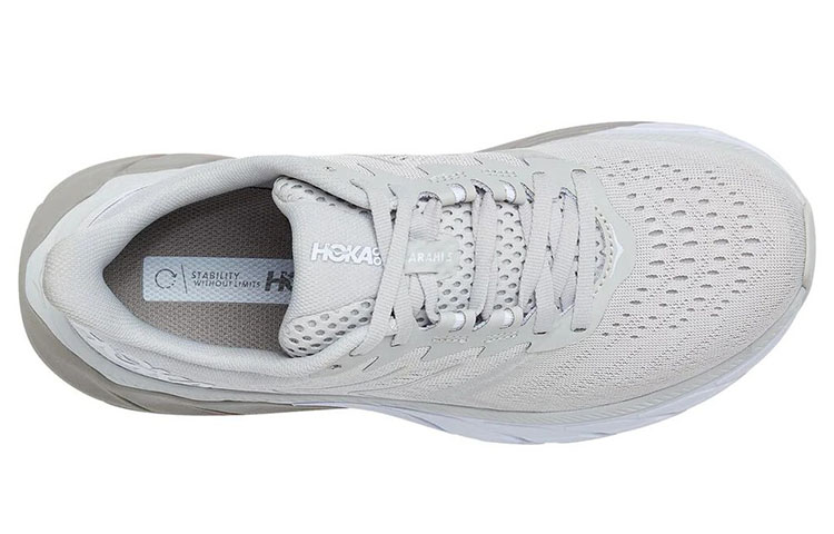 Lookbook (W) HOKA ONE ONE Arahi 5 Wide 'Abu-abu' 1115013-LRDR