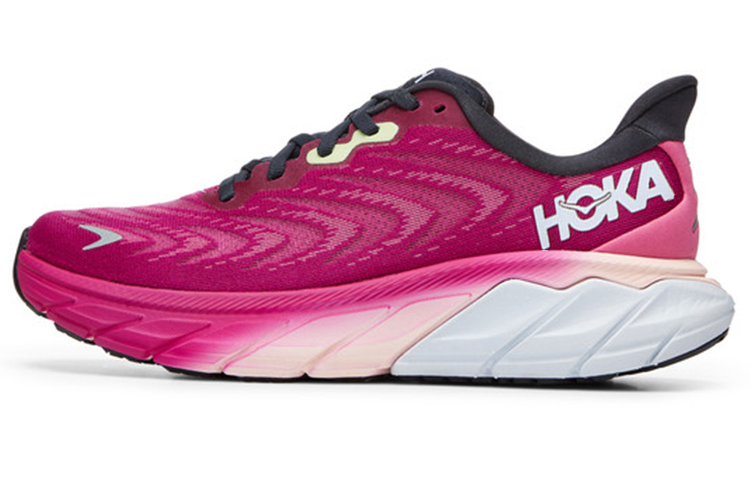 (Women) HOKA ONE ONE Arahi 6 'Bright Pink Wide' 1123197-FFIR