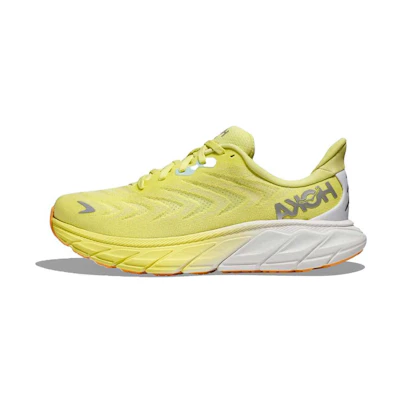 (W) HOKA ONE ONE Arahi 6 'Citrus Glow White'