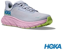(Women) HOKA ONE ONE Arahi 7 Wide Running Shoes Seagull /Pink Gray HO1147890GLP (Women) HOKA ONE ONE Arahi 7 Wide Running Shoes Seagull /Pink Gray HO1147890GLP