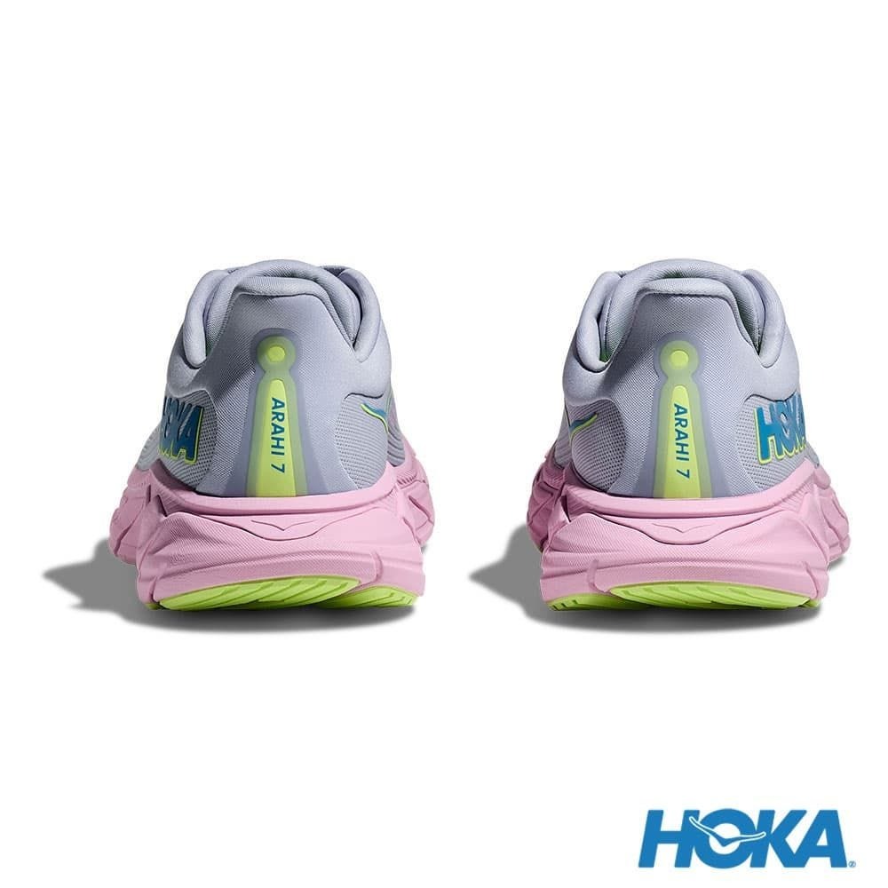 Details for (W) HOKA ONE ONE Arahi 7 Wide Sepatu Lari Seagull/Pink Abu-Abu HO1147890GLP