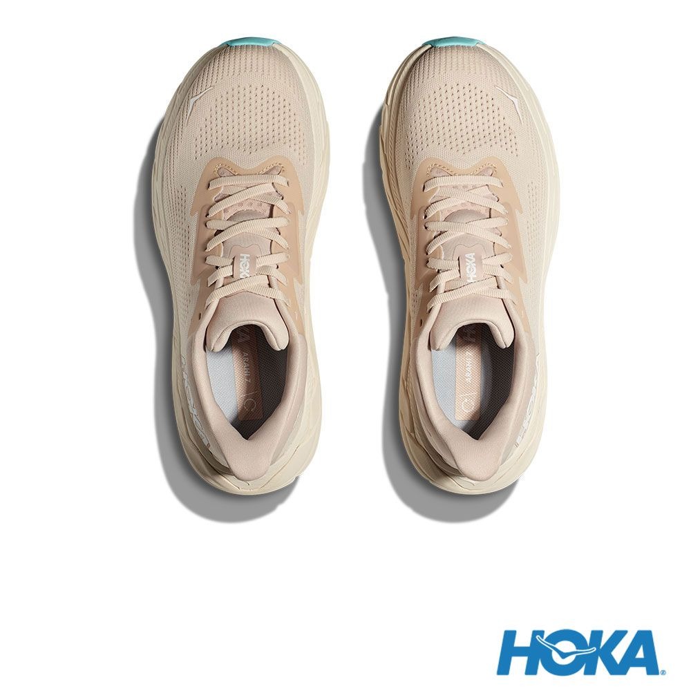 Sizing (W) HOKA ONE ONE Arahi 7 宽楦跑鞋 香草奶油白配色 HO1147890VRM
