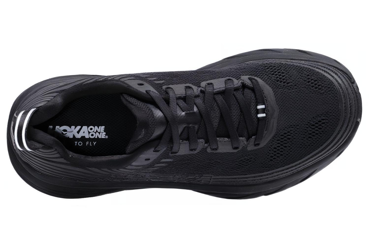 Shop (W) HOKA ONE ONE Bondi 6 'Negro' 1019272-BBLC