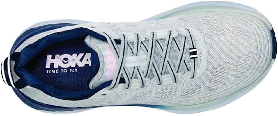 HOKA ONE ONE Bondi 6 舒適跑步鞋 女款 白色 Lookbook HOKA ONE ONE Bondi 6 舒適跑步鞋 女款 白色