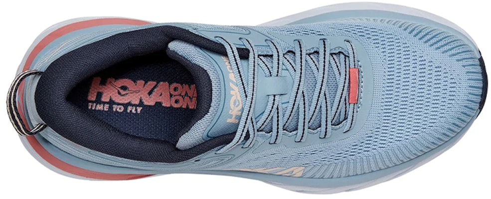 (W) HOKA ONE ONE Bondi 7 '灰蓝' 1110519-BFOB Lookbook (W) HOKA ONE ONE Bondi 7 '灰蓝' 1110519-BFOB