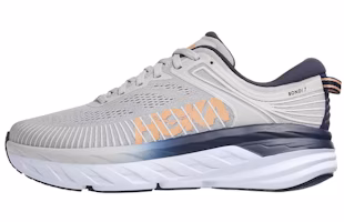 (Women) HOKA ONE ONE Bondi 7 'Lunar Rock Black Iris' 1110531-LRBI (Women) HOKA ONE ONE Bondi 7 'Lunar Rock Black Iris' 1110531-LRBI