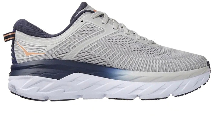 (W) HOKA ONE ONE Bondi 7 'Lunar Rock Black Iris' kasut lari. 1110531-LRBI Order (W) HOKA ONE ONE Bondi 7 'Lunar Rock Black Iris' kasut lari. 1110531-LRBI