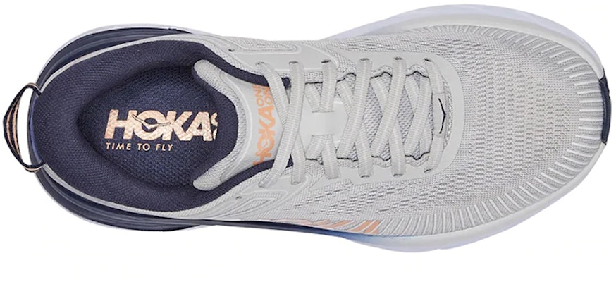 (W) HOKA ONE ONE Bondi 7 'Lunar Rock Black Iris' kasut lari. 1110531-LRBI Lookbook (W) HOKA ONE ONE Bondi 7 'Lunar Rock Black Iris' kasut lari. 1110531-LRBI