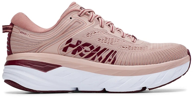 (W) HOKA ONE ONE Bondi 7 'Misty Rose Cordovan' Wanita 1110519-MRCR Order (W) HOKA ONE ONE Bondi 7 'Misty Rose Cordovan' Wanita 1110519-MRCR