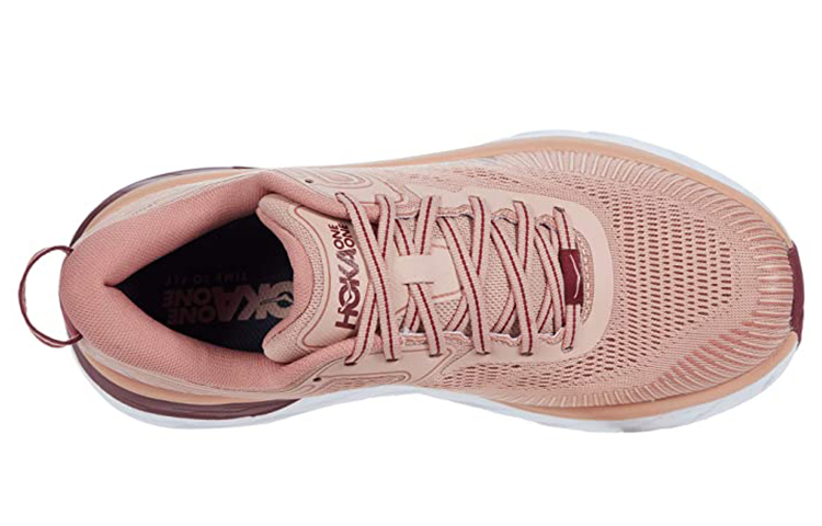 Lookbook (W) HOKA ONE ONE Bondi 7 'Misty Rose Cordovan' Wanita 1110519-MRCR